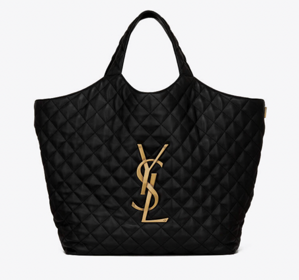 Bolsa YSL MÁXI ICARE em couro genuíno com efeito acolchoado - Image 2
